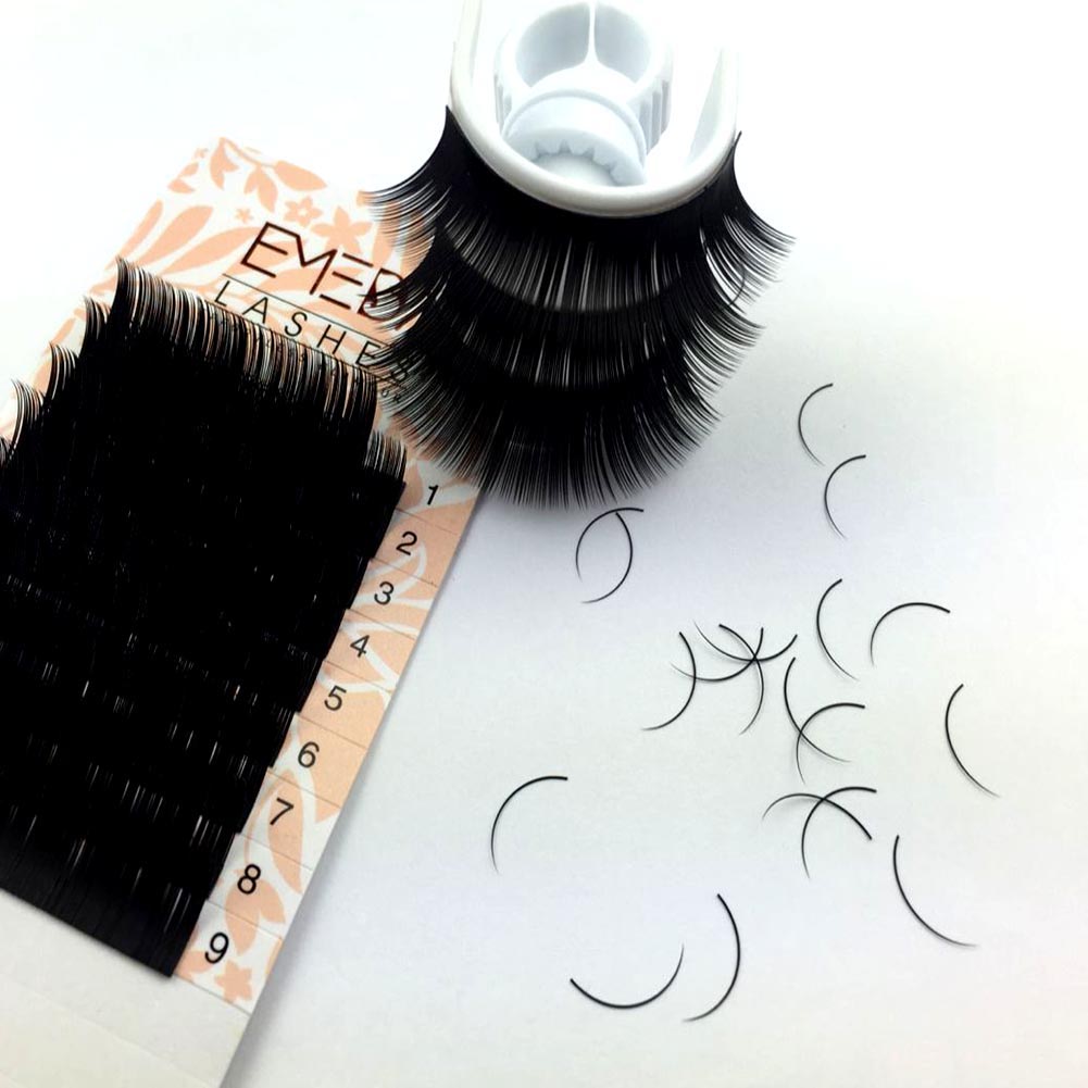 Privat label silk individual eyelash extensions vendors faux mink